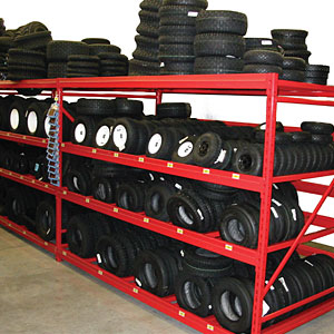Wide Span Tire Display