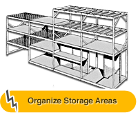 Organize Storage Areas